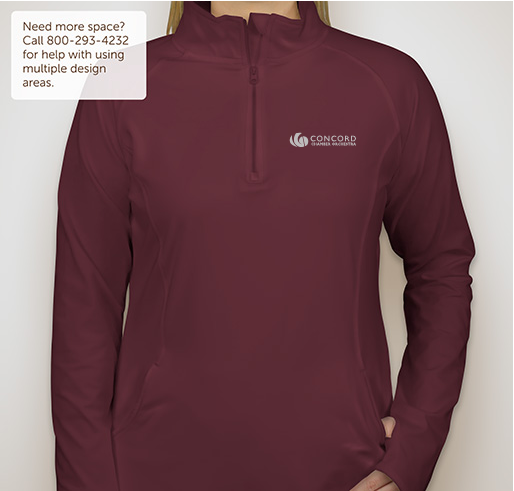 Concord 2017 Fundraiser - unisex shirt design - front