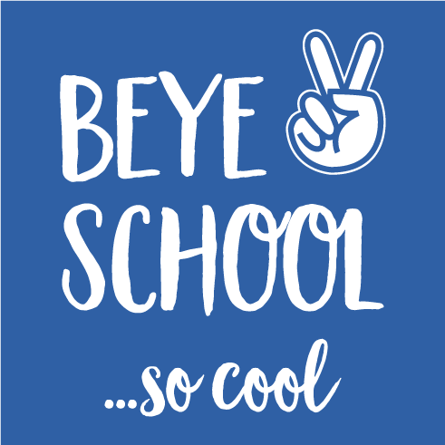 Beye School Spirit Wear Drive 2017 shirt design - zoomed