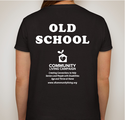 Old's Cool Tee Shirt Fundraiser - unisex shirt design - back