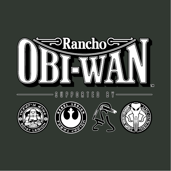 Rancho Obi-Wan T-shirts! shirt design - zoomed