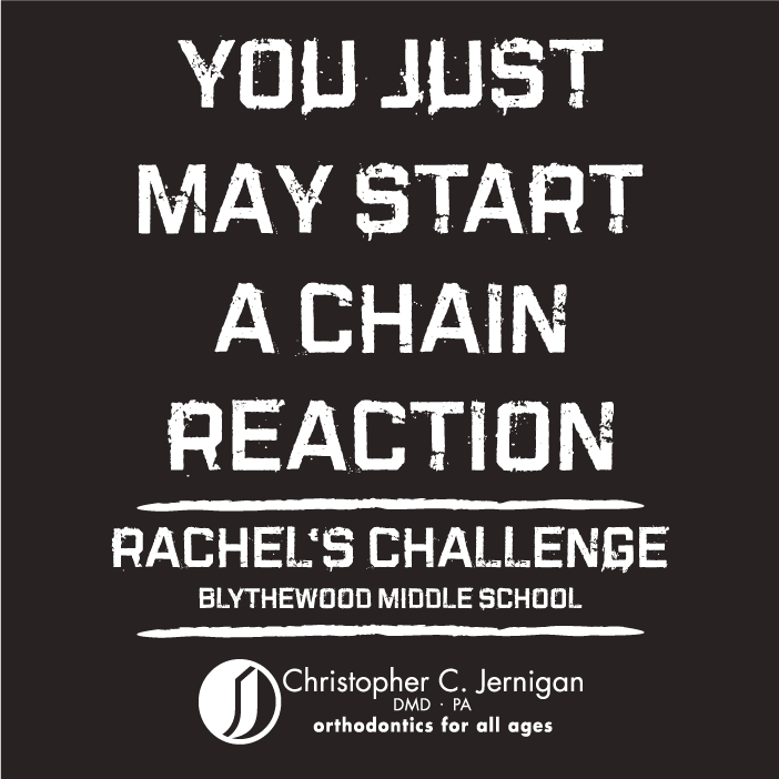 Rachel's Challenge Kindness Campaign shirt design - zoomed