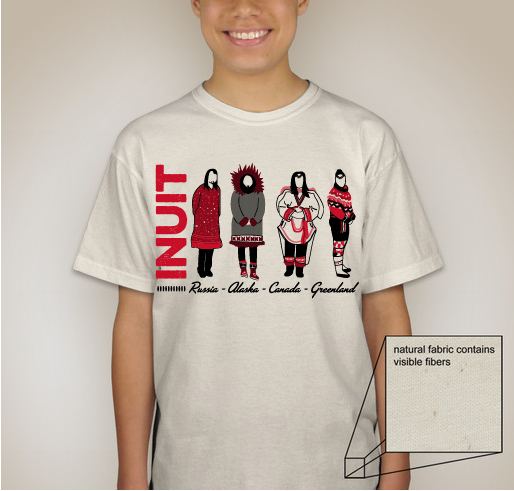 Inuit Women's Regalia Fundraiser - unisex shirt design - back