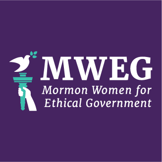 MWEG Logo Fitted shirt design - zoomed