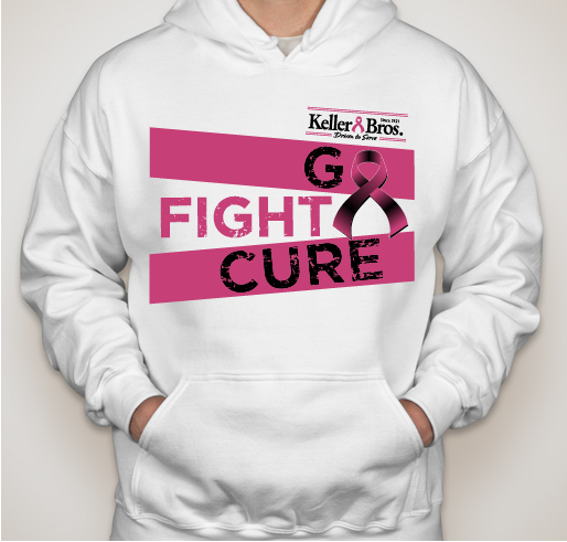 Keller Bros. | Go. Fight. Cure. Fundraiser - unisex shirt design - front