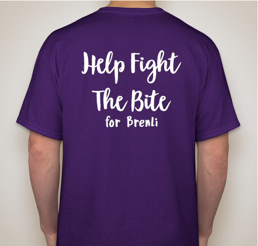 Brenli Sharp Fundraiser - unisex shirt design - back