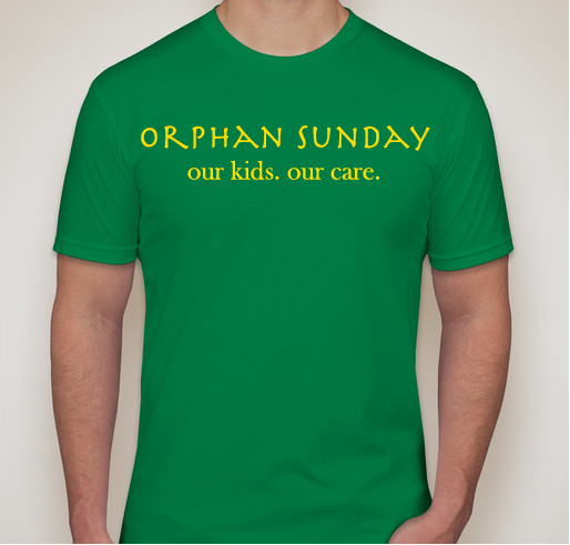 Orphan Sunday Fundraiser - unisex shirt design - small