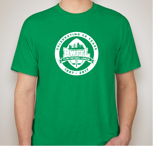 BWFFL 20th Anniversary Commemorative T-Shirts Fundraiser - unisex shirt design - front