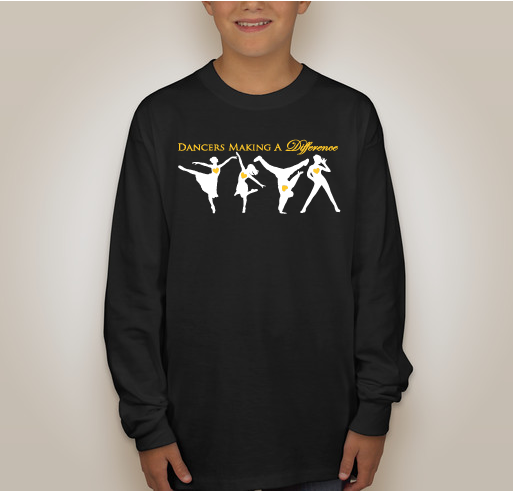 Dancers Making a Difference shirt design - zoomed