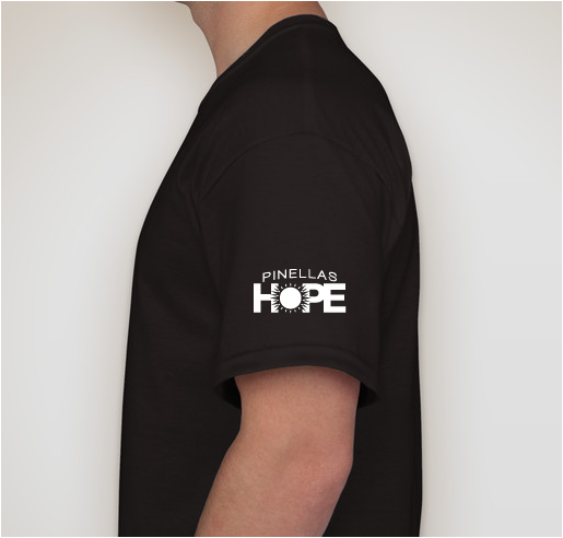 Rockovate LOVE Concert for Pinellas Hope Fundraiser - unisex shirt design - back