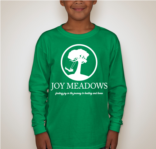 Joy Meadows Fundraiser - unisex shirt design - back