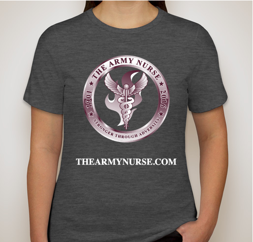 Support Katie Blanchard (TheArmyNurse.com) all November with SMYS/#STAMP Fundraiser - unisex shirt design - front