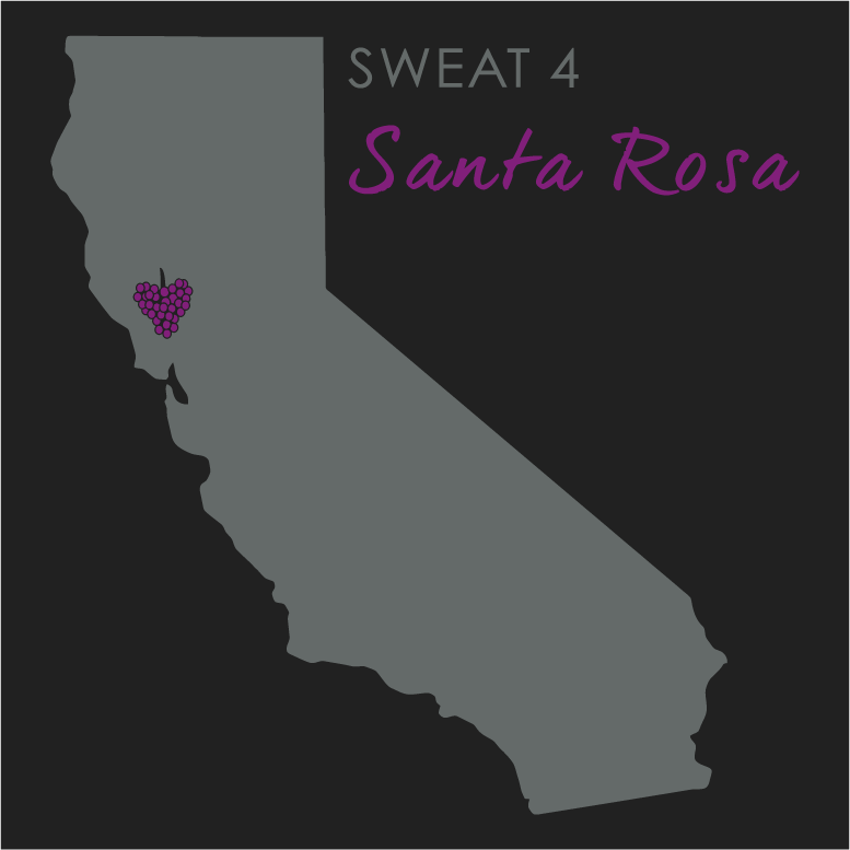 Sweat 4 Santa Rosa shirt design - zoomed