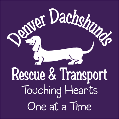 Denver Dachshunds Hoodies for Hounds shirt design - zoomed