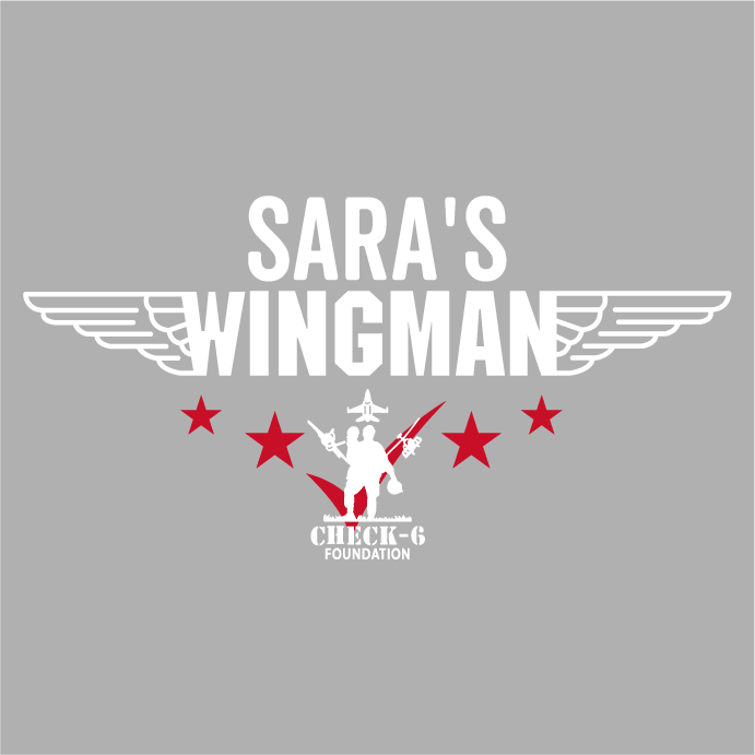 Let's CHECK-6 for SARA! #SARA_STRONG shirt design - zoomed