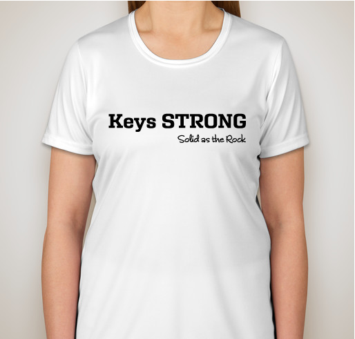 The Official Charity "Keys Strong" Disaster Relief T-Shirt - 2nd run! $2500 Raised last week! Fundraiser - unisex shirt design - front