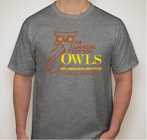 Owl Research Institute Fundraiser - unisex shirt design - front