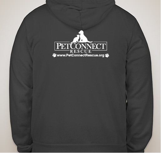 PetConnect Rescue Spirit Wear is back... Fundraiser - unisex shirt design - back