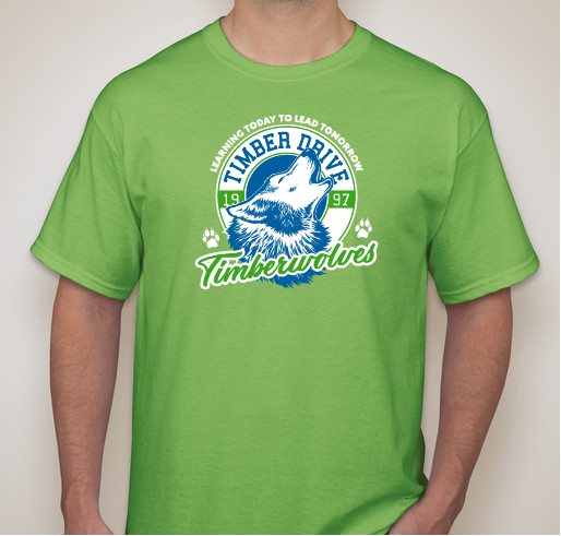 Timber Drive Spirit Wear to support the Timber Drive PTA Fundraiser - unisex shirt design - front