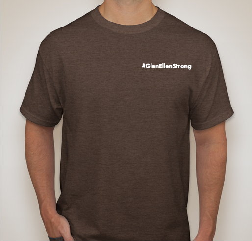 Glen Ellen Strong Fundraiser - unisex shirt design - front