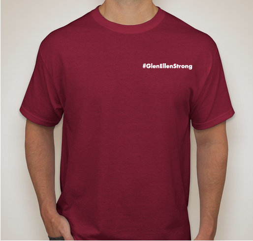 Glen Ellen Strong Fundraiser - unisex shirt design - front