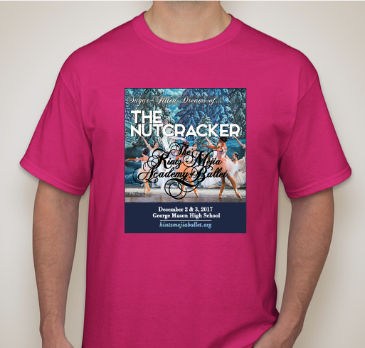Kintz-Mejia Academy of Nutcracker 2017 T-Shirts Fundraiser - unisex shirt design - front