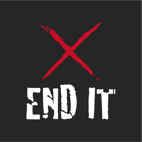 End It tshirts shirt design - zoomed