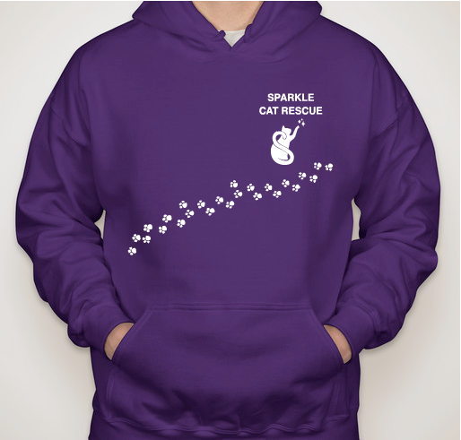 Sparkle Cat Rescue Fundraiser - unisex shirt design - front