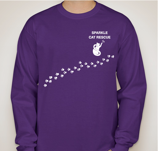Sparkle Cat Rescue Fundraiser - unisex shirt design - front