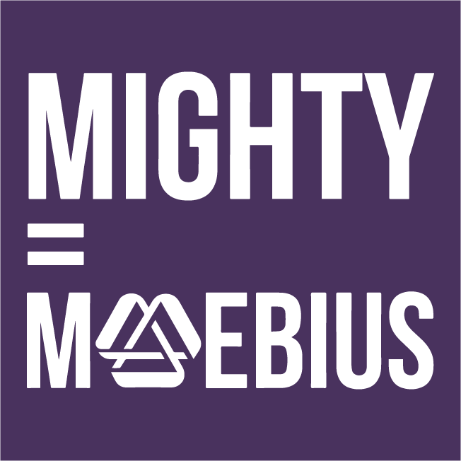 The MSF #MightyMoebius Campaign shirt design - zoomed