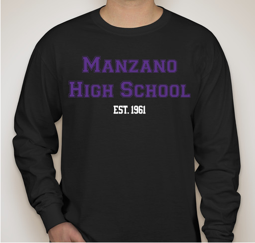Manzano High School - Fall Long Sleeve Fundraiser - unisex shirt design - front
