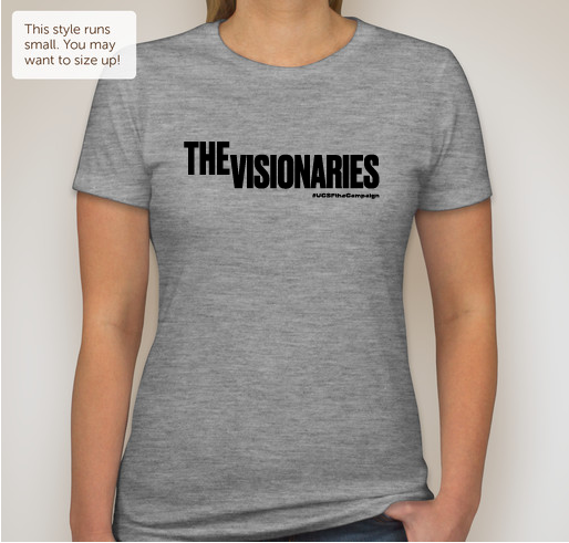 UCSF: The Visionaries Fundraiser - unisex shirt design - back