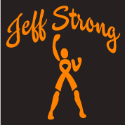 Jeff strong shirt design - zoomed
