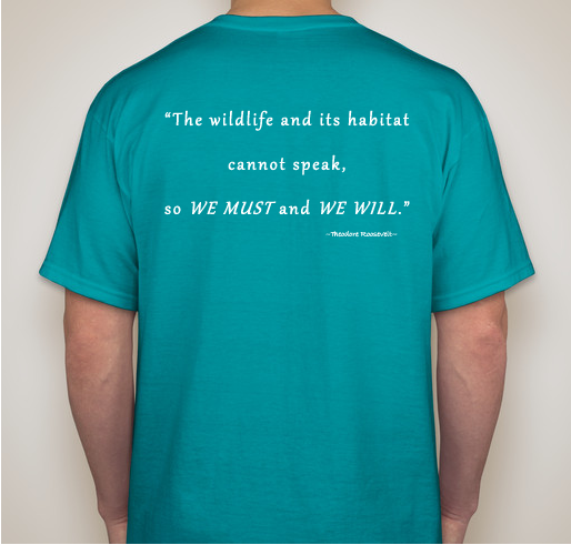 Central MS Turtle Rescue - Fall 2017 Fundraiser Fundraiser - unisex shirt design - back