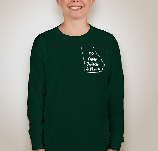 Camp Twitch & Shout Fundraiser - unisex shirt design - front