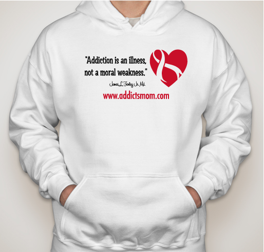 Addiction is an illness Fundraiser - unisex shirt design - front