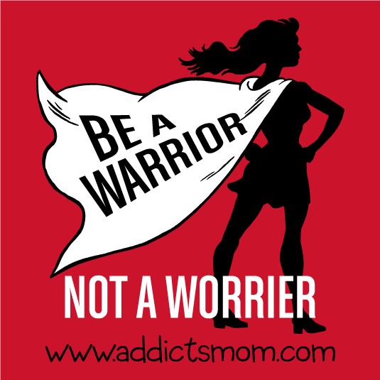 Be A Warrior Not A Worrier shirt design - zoomed