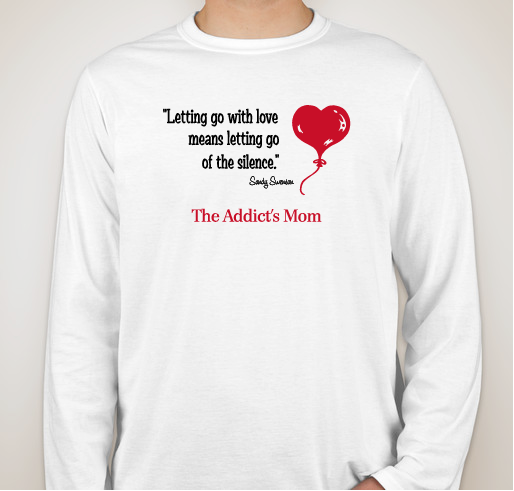 Letting Go With Love Fundraiser - unisex shirt design - front