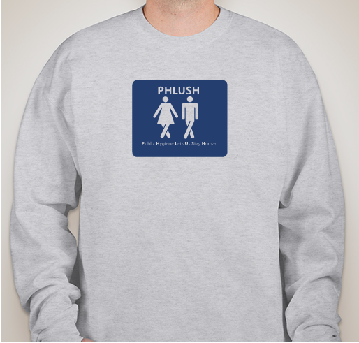 Public Hygiene Lets Us Stay Human Fundraiser - unisex shirt design - front