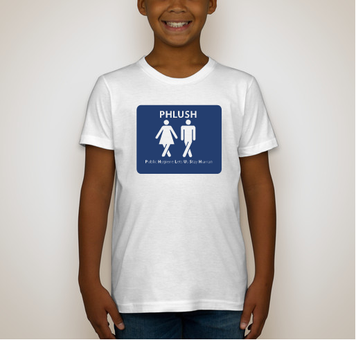 Public Hygiene Lets Us Stay Human Fundraiser - unisex shirt design - back