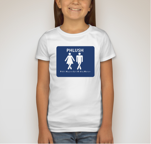 Public Hygiene Lets Us Stay Human Fundraiser - unisex shirt design - back
