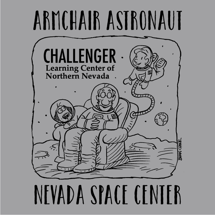 Help Nevada's Students Reach for the Stars! shirt design - zoomed