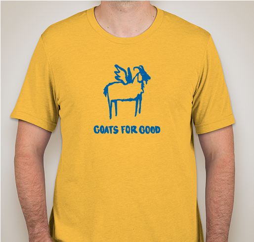 Goats for Good Fundraiser - unisex shirt design - front