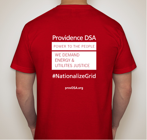 ProvDSA T-Shirt Fundraiser - unisex shirt design - back