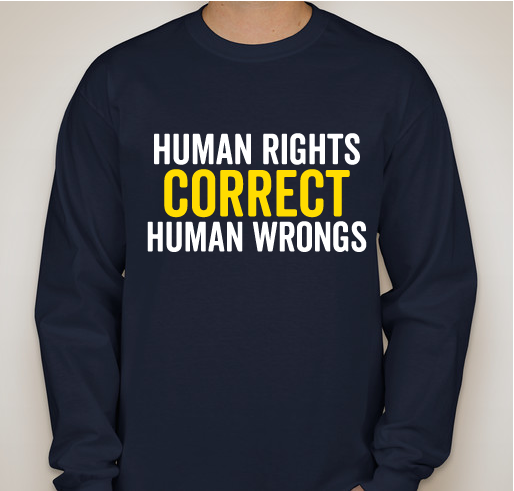 I Stand for Human Rights Fundraiser - unisex shirt design - front