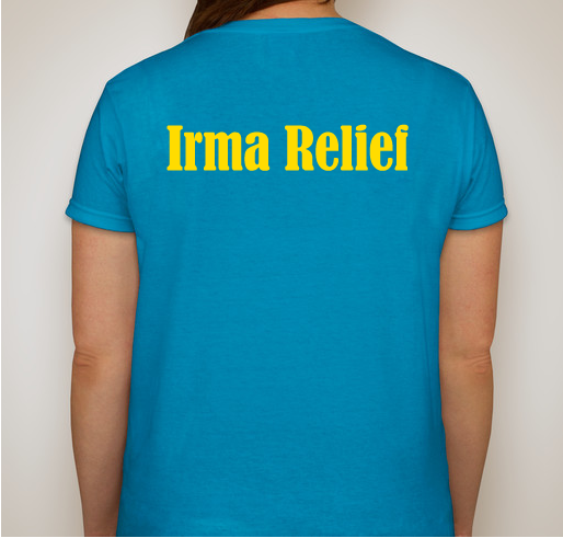 Irma Relief (NPHS Drama Club) Fundraiser - unisex shirt design - back