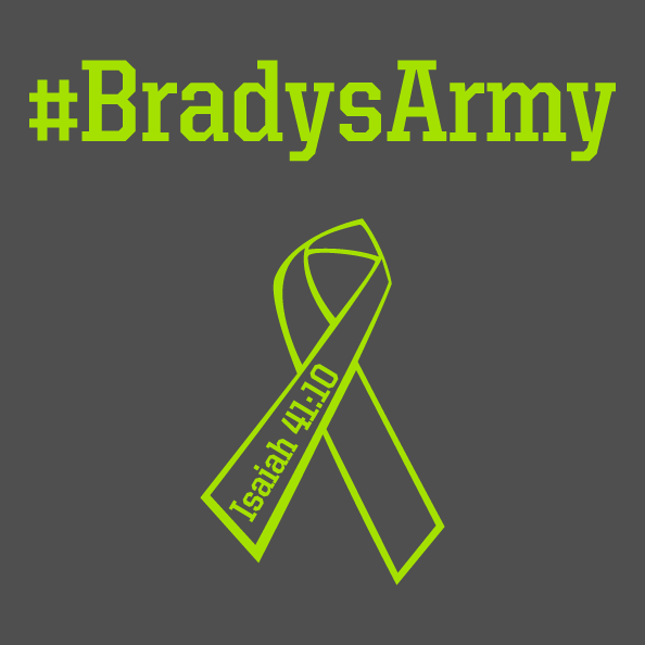Brady's Army shirt design - zoomed