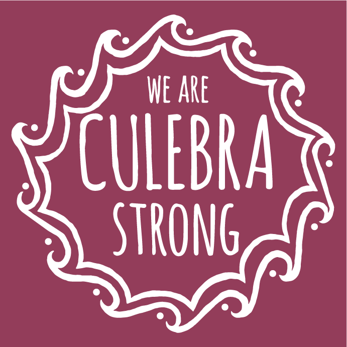 Benefit Concert for Culebra - T-Shirt Fundraiser shirt design - zoomed