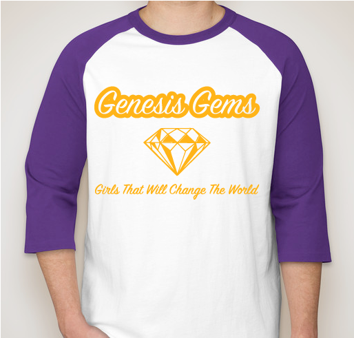 Genesis Gems Fundraiser - unisex shirt design - front