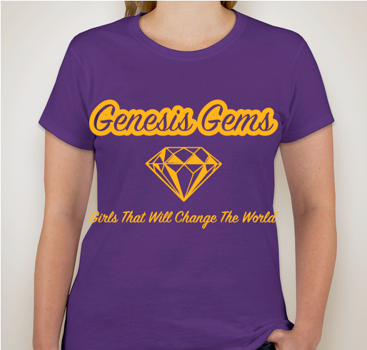 Genesis Gems Fundraiser - unisex shirt design - front