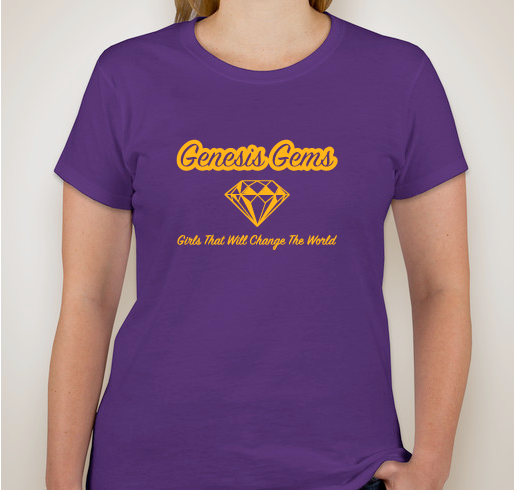 Genesis Gems Fundraiser - unisex shirt design - back